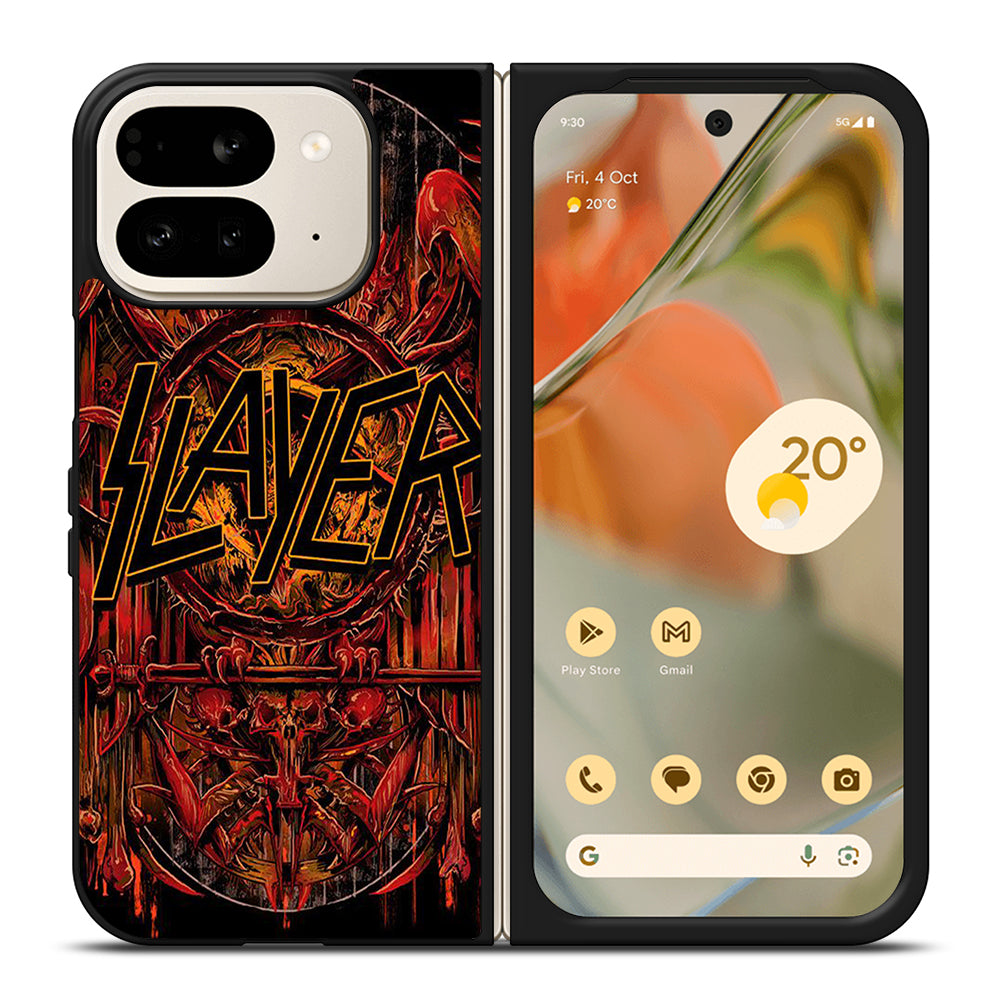 SLAYER BAND LOGO Google Pixel 9 Pro Fold Case Cover