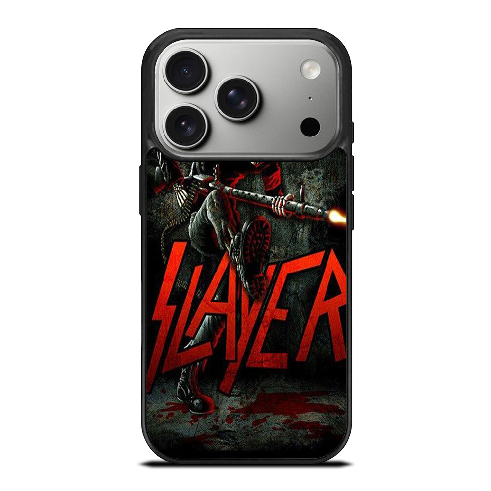 SLAYER BAND SKULL GUN iPhone 17 Pro Case Cover