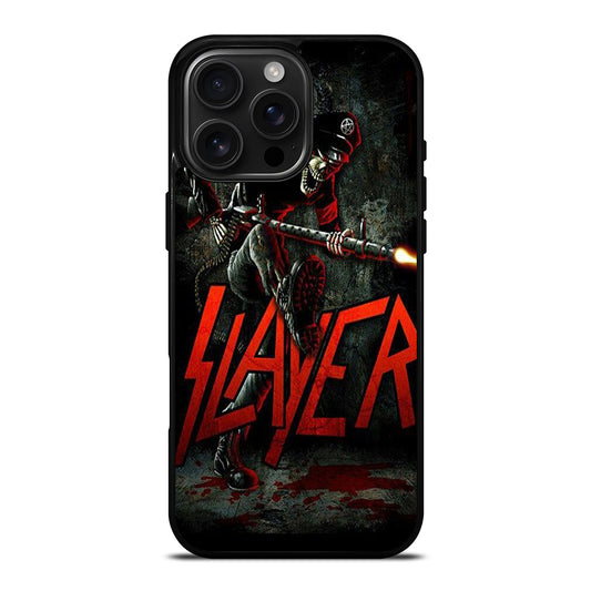 SLAYER BAND SKULL GUN iPhone 16 Pro Max Case Cover
