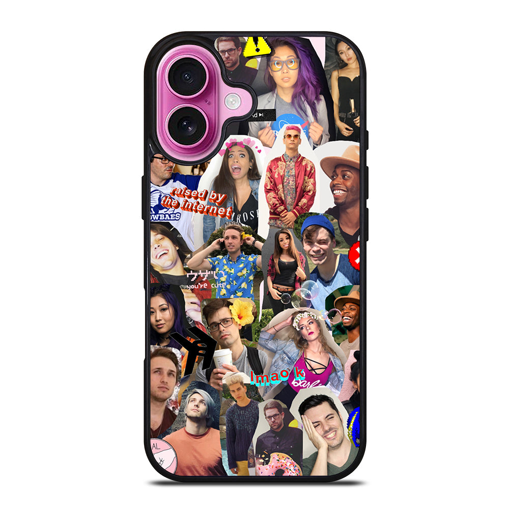 SMOSH SKUAD COLLAGE iPhone 16 Plus Case Cover