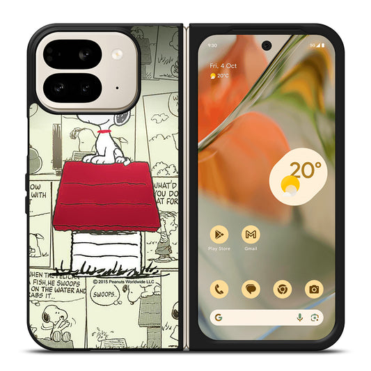 SNOOPY DOG COMIC Google Pixel 9 Pro Fold Case Cover