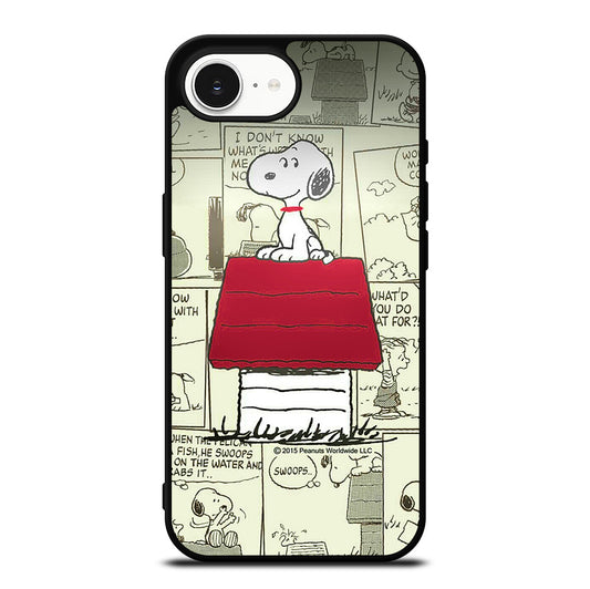 SNOOPY DOG COMIC iPhone 16e Case Cover
