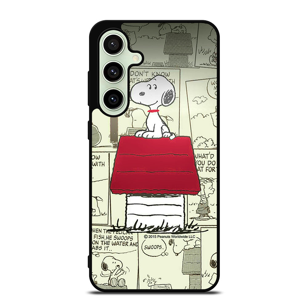 SNOOPY DOG COMIC Samsung Galaxy S24 FE Case Cover