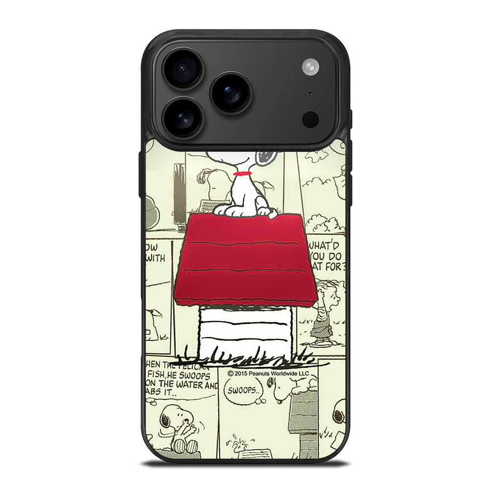 SNOOPY DOG COMIC iPhone 17 Pro Max Case Cover