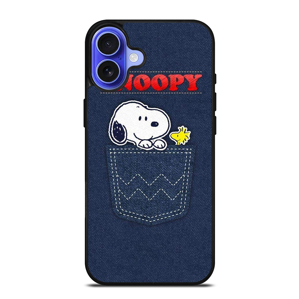 SNOOPY DOG POCKET iPhone 16 Case Cover