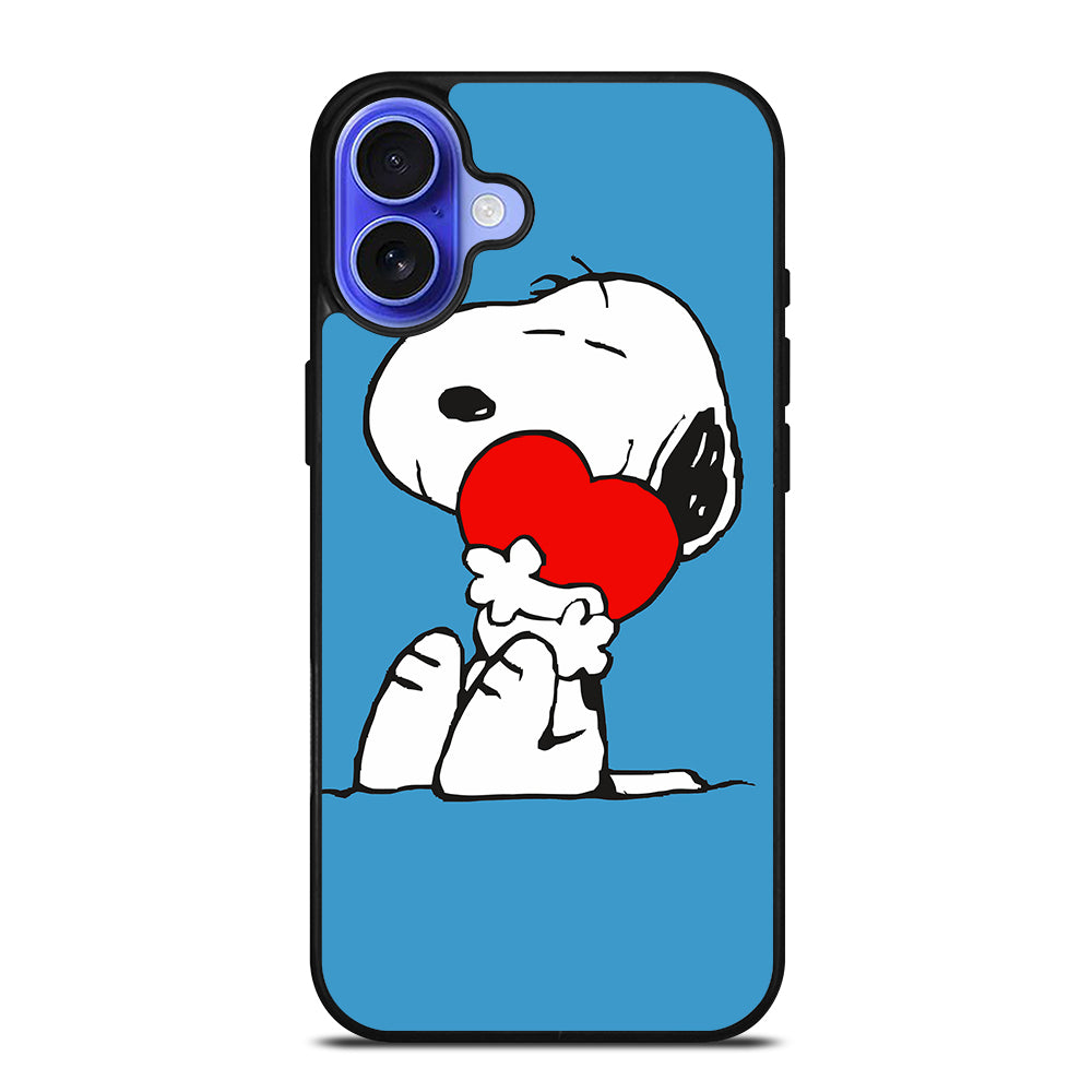 SNOOPY DOG POCKET LOVE iPhone 16 Case Cover