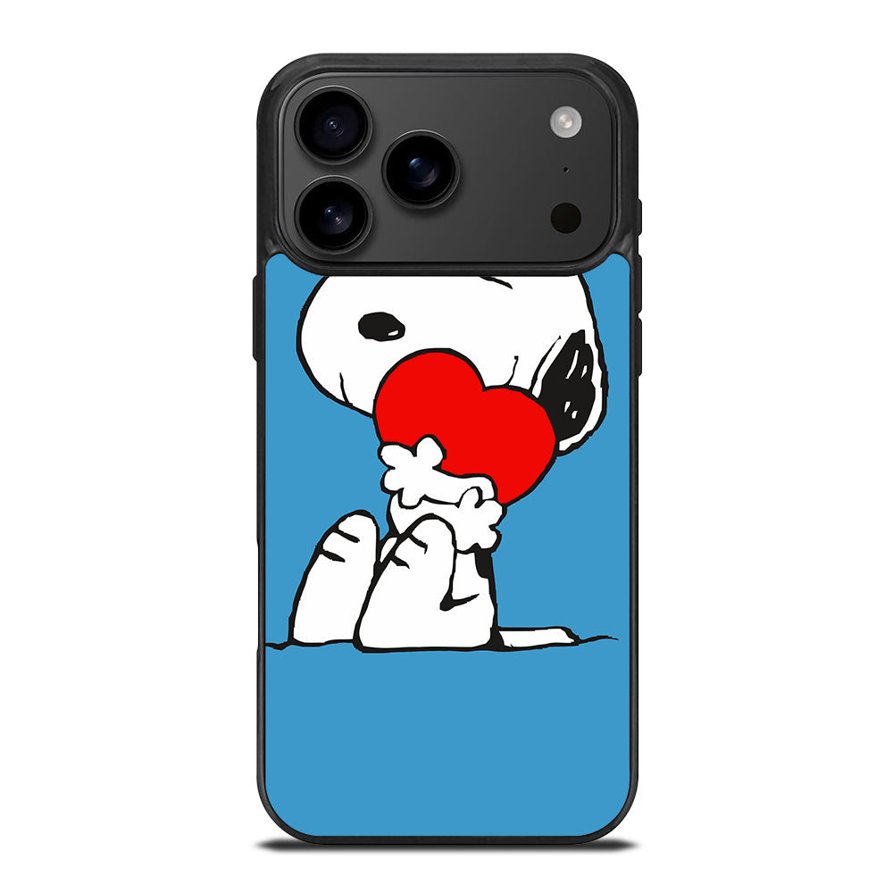 SNOOPY DOG POCKET LOVE iPhone 17 Pro Max Case Cover