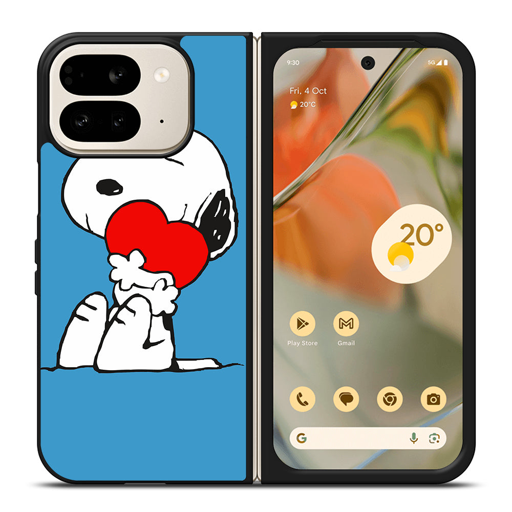 SNOOPY DOG POCKET LOVE Google Pixel 9 Pro Fold Case Cover