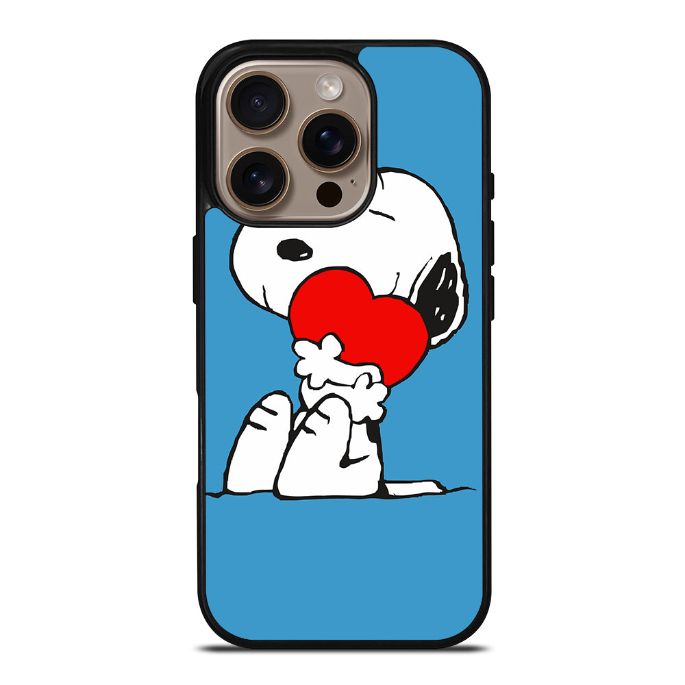 SNOOPY DOG POCKET LOVE iPhone 16 Pro Case Cover