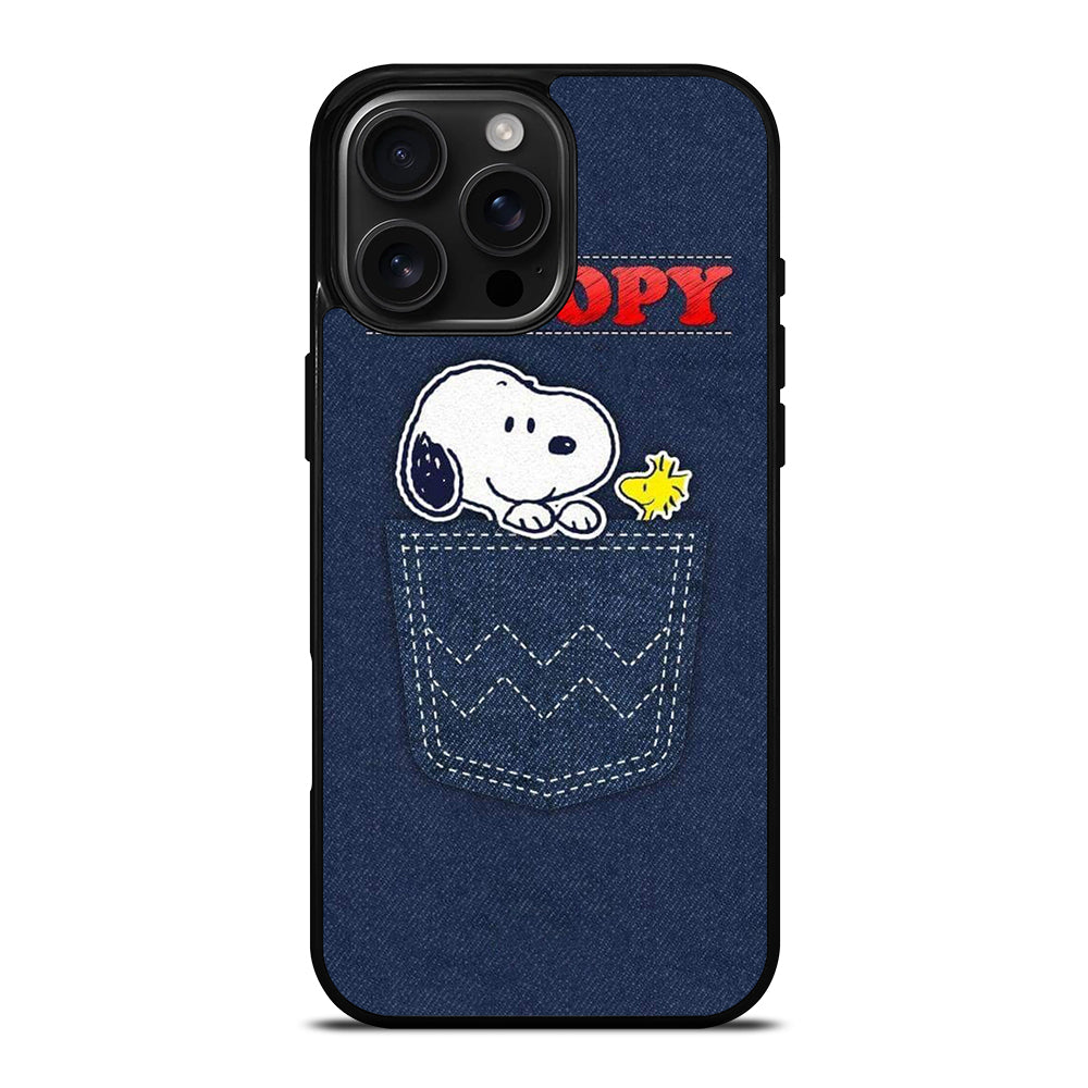 SNOOPY DOG POCKET iPhone 16 Pro Max Case Cover