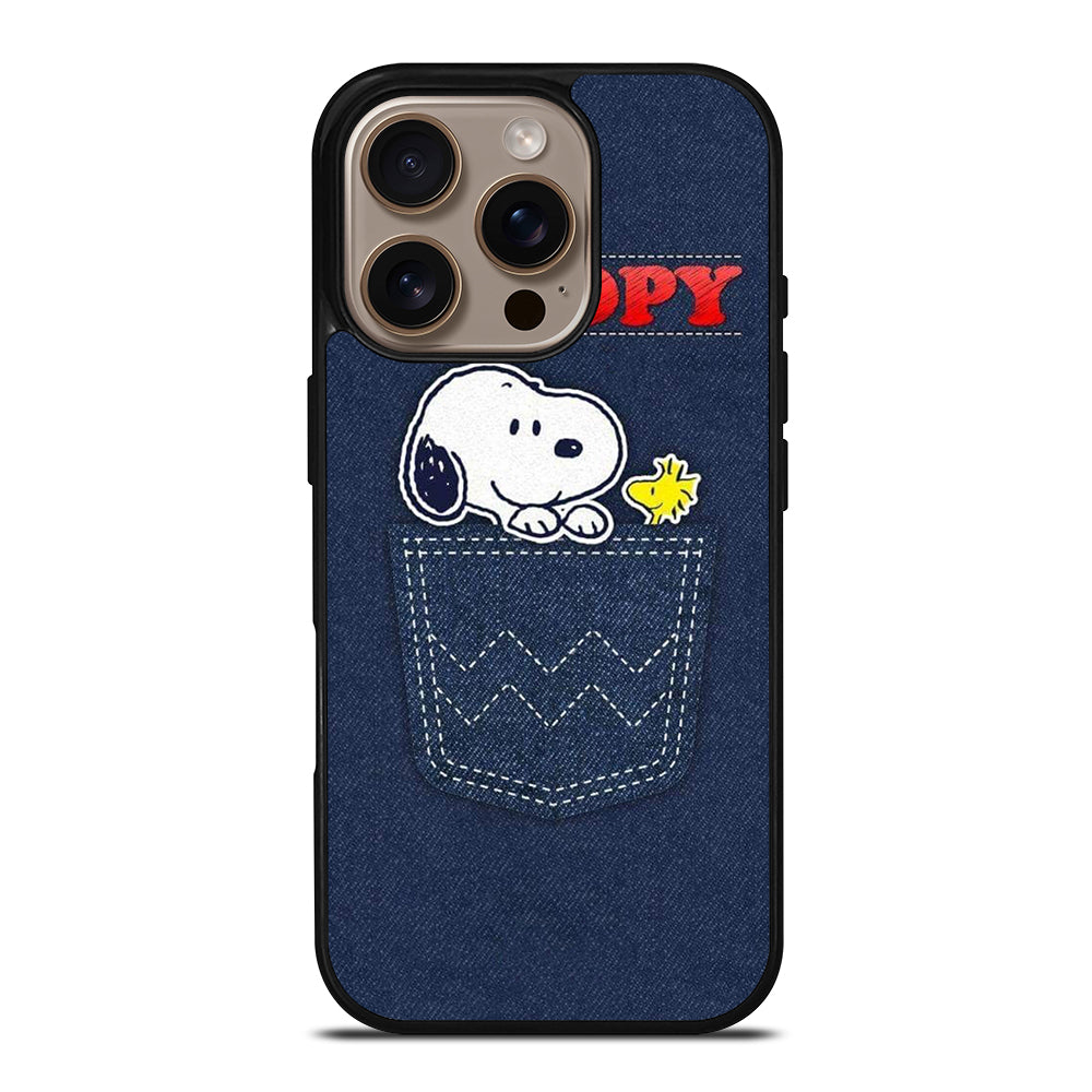 SNOOPY DOG POCKET iPhone 16 Pro Case Cover