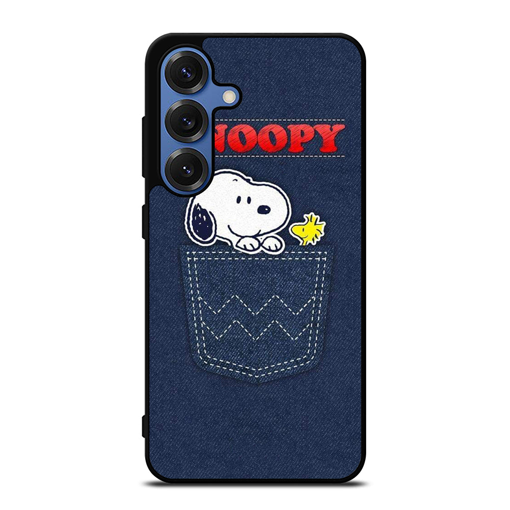 SNOOPY DOG POCKET Samsung Galaxy S25 Case Cover