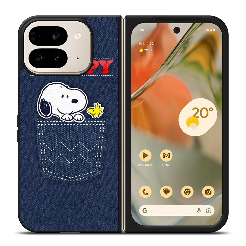 SNOOPY DOG POCKET Google Pixel 9 Pro Fold Case Cover