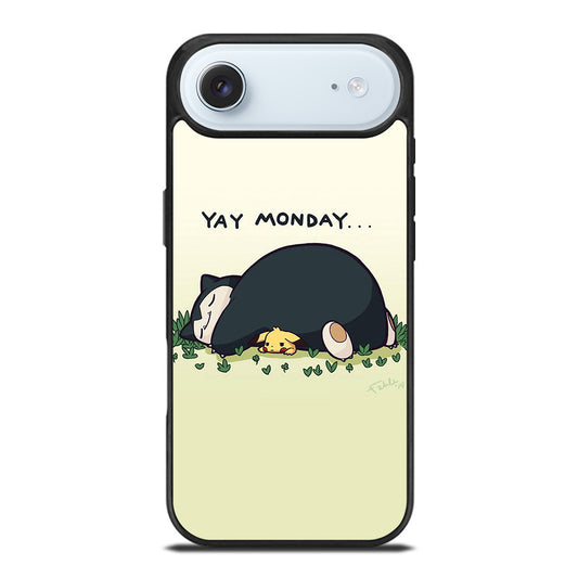 SNORLAX AND PIKACHU POKEMON iPhone Air Case Cover