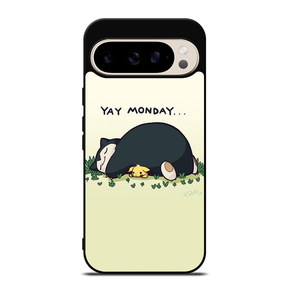 SNORLAX AND PIKACHU POKEMON Google Pixel 9 Pro Case Cover