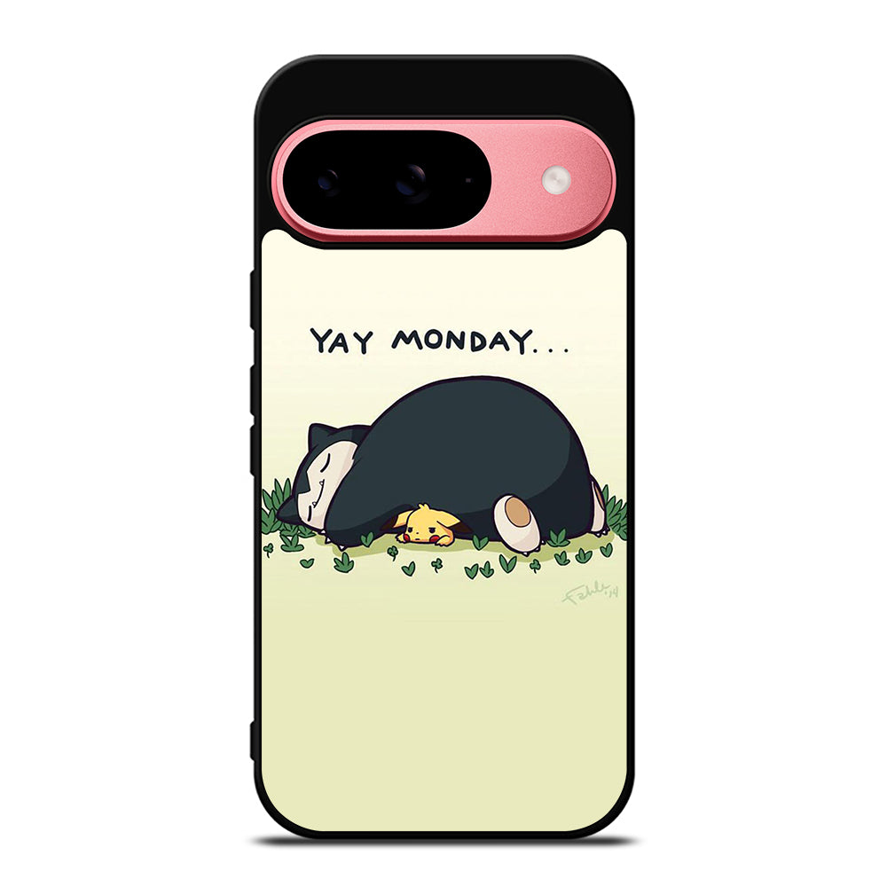 SNORLAX AND PIKACHU POKEMON Google Pixel 9 Case Cover