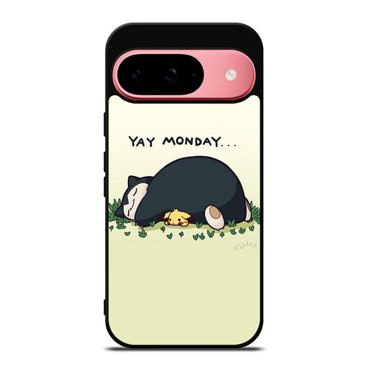 SNORLAX AND PIKACHU POKEMON Google Pixel 9 Case Cover