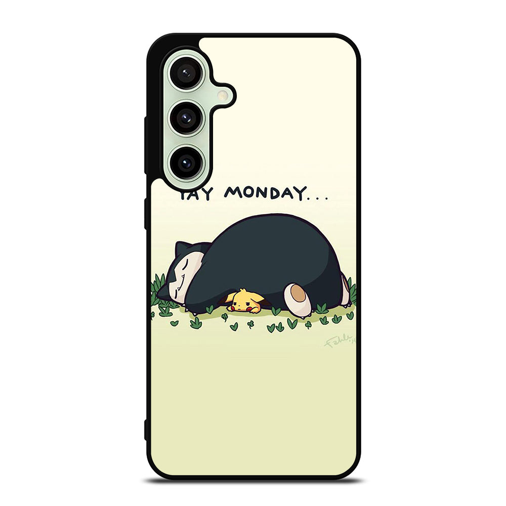 SNORLAX AND PIKACHU POKEMON Samsung Galaxy S24 FE Case Cover