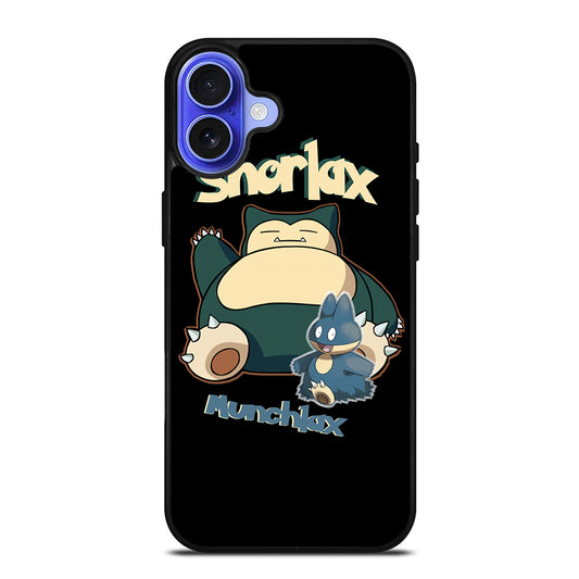 SNORLAX POKEMON CUTE iPhone 16 Case Cover