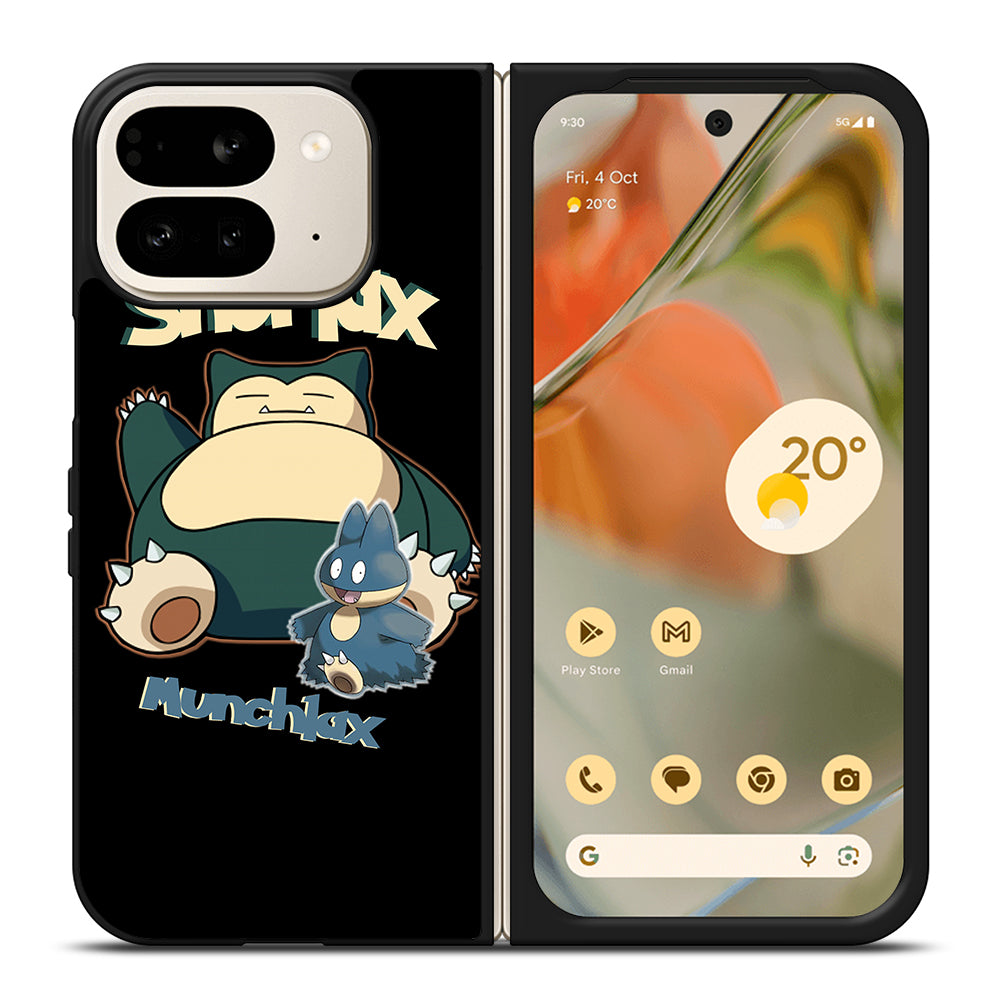 SNORLAX POKEMON CUTE Google Pixel 9 Pro Fold Case Cover