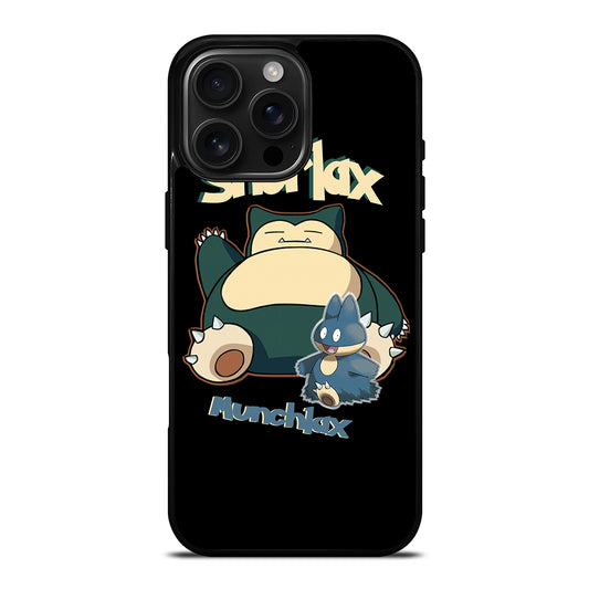 SNORLAX POKEMON CUTE iPhone 16 Pro Max Case Cover