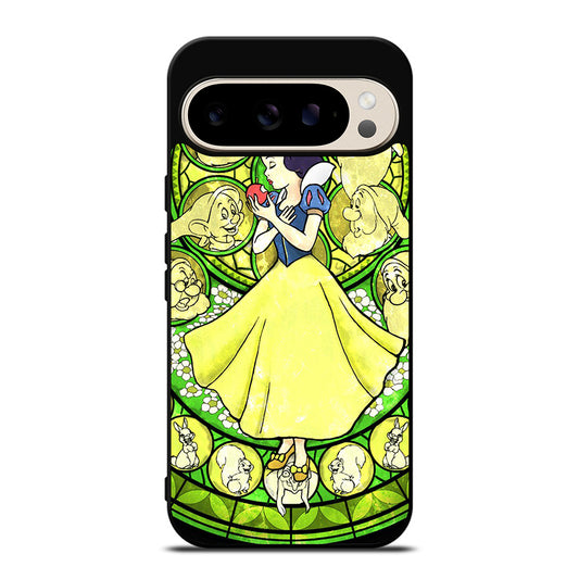 SNOW WHITE DISNEY STAINED GLASS Google Pixel 9 Pro Case Cover