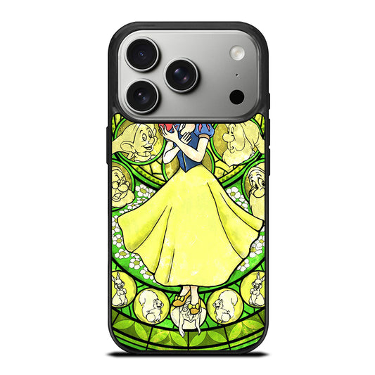 SNOW WHITE DISNEY STAINED GLASS iPhone 17 Pro Case Cover