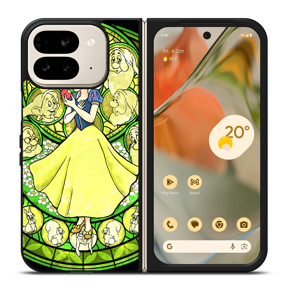 SNOW WHITE DISNEY STAINED GLASS Google Pixel 9 Pro Fold Case Cover