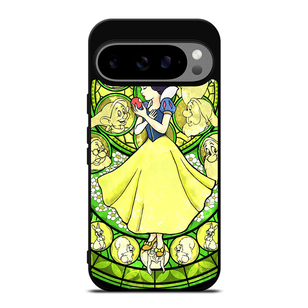 SNOW WHITE DISNEY STAINED GLASS Google Pixel 9 Pro XL Case Cover