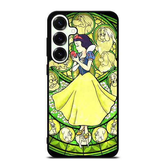 SNOW WHITE DISNEY STAINED GLASS Samsung Galaxy S25 Plus Case Cover
