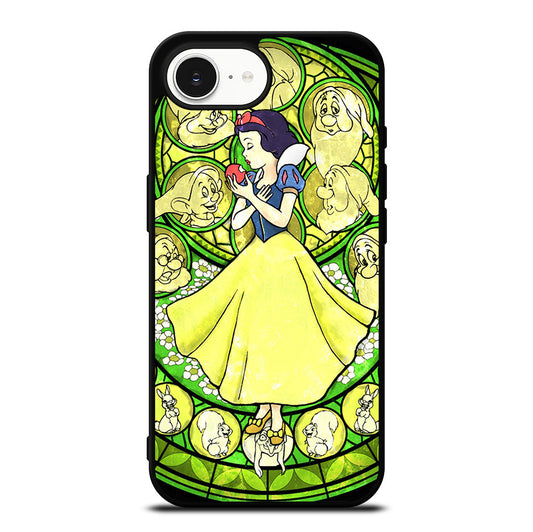 SNOW WHITE DISNEY STAINED GLASS iPhone 16e Case Cover
