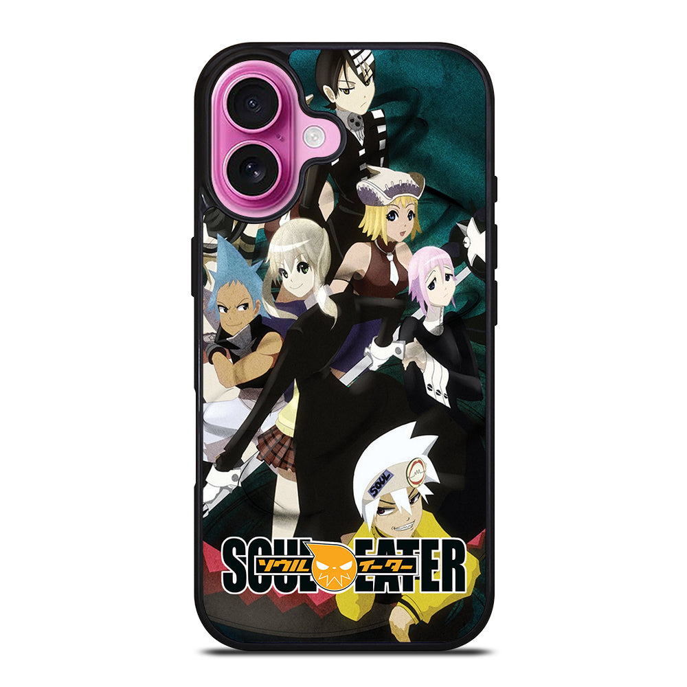 SOUL EATER ANIME ALL CHARACTER iPhone 16 Plus Case Cover