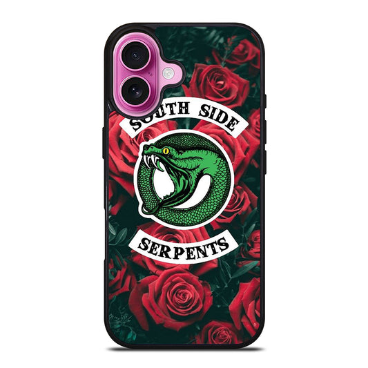 SOUTHSIDE SERPENTS FLOWER LOGO iPhone 16 Plus Case Cover