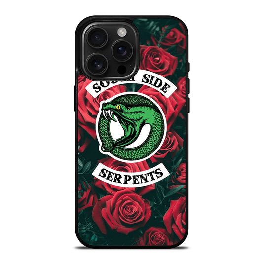SOUTHSIDE SERPENTS FLOWER LOGO iPhone 16 Pro Max Case Cover