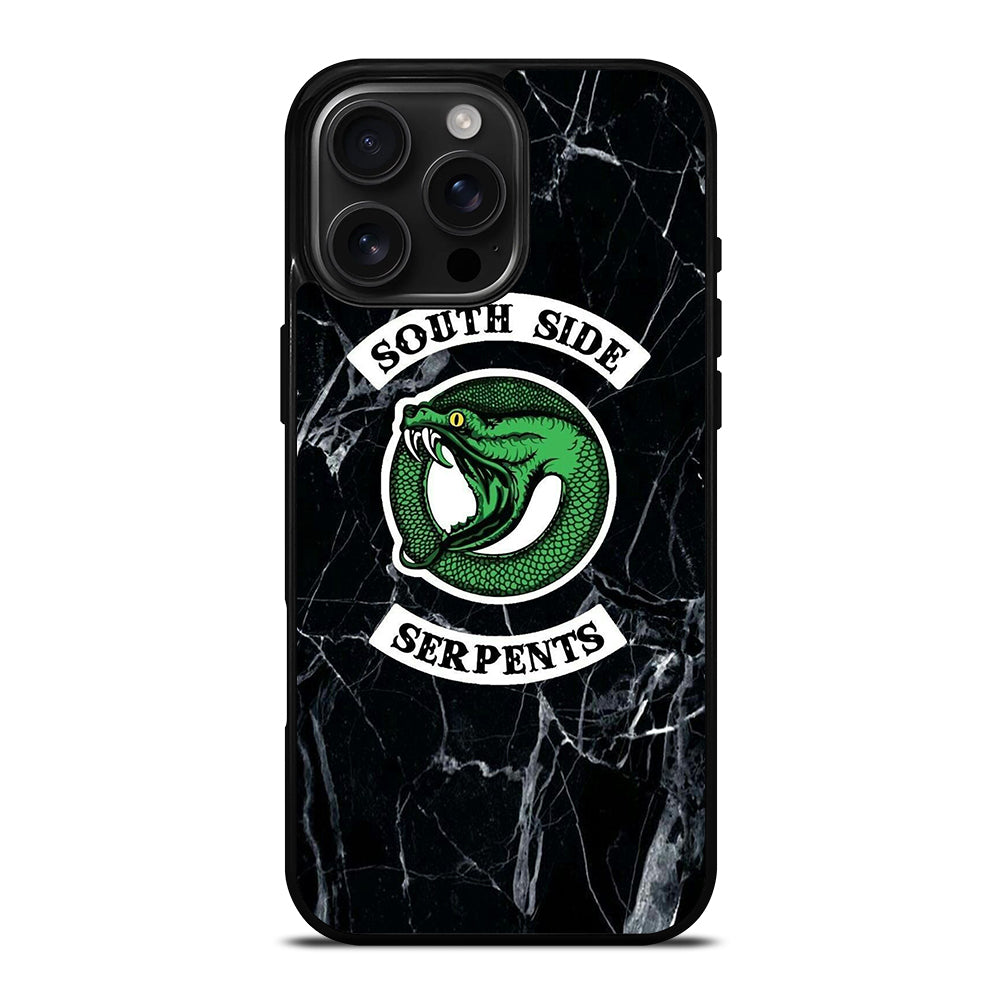 SOUTHSIDE SERPENTS LOGO MARBLE iPhone 16 Pro Max Case Cover