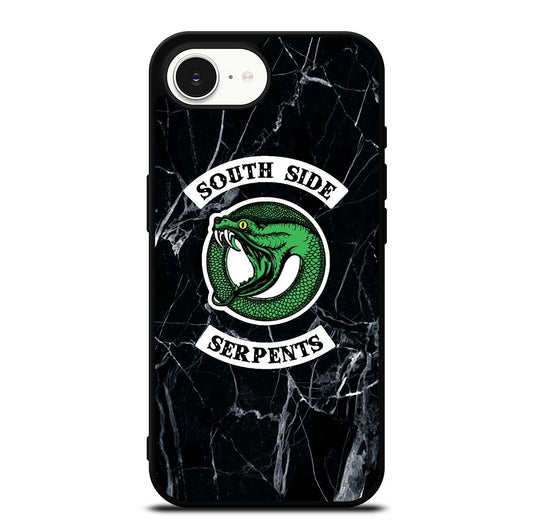 SOUTHSIDE SERPENTS LOGO MARBLE iPhone 16e Case Cover