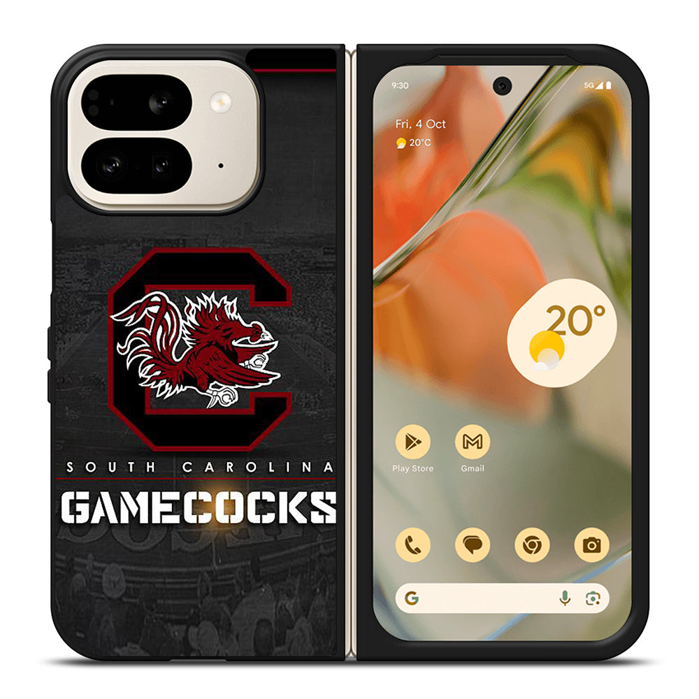 SOUTH CAROLINA GAMECOCKS NFL FOOTBALL 3 Google Pixel 9 Pro Fold Case Cover