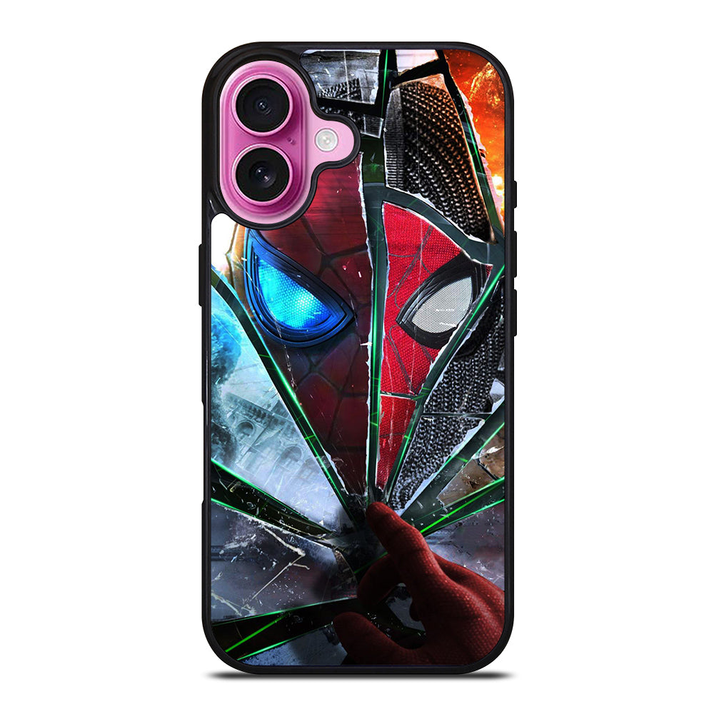 SPIDERMAN MIRROR FACE iPhone 16 Plus Case Cover