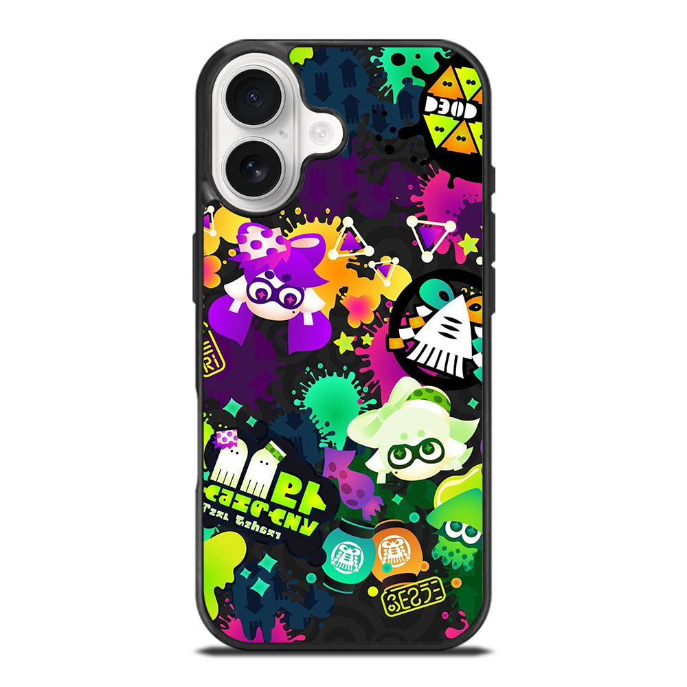 SPLATOON ART iPhone 17 Case Cover