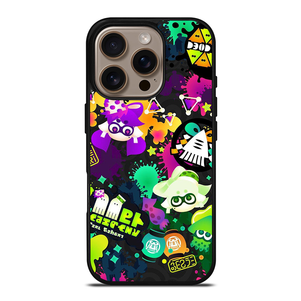 SPLATOON ART iPhone 16 Pro Case Cover