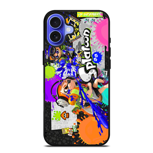 SPLATOON GAME iPhone 16 Case Cover