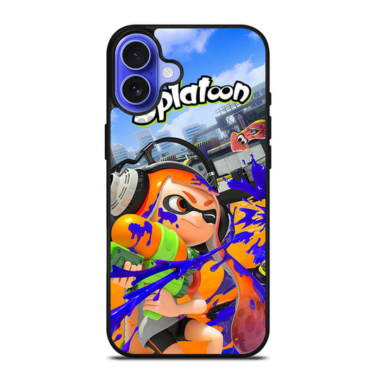 SPLATOON SHOOTER GAME iPhone 16 Case Cover