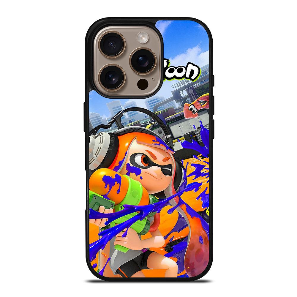 SPLATOON SHOOTER GAME iPhone 16 Pro Case Cover