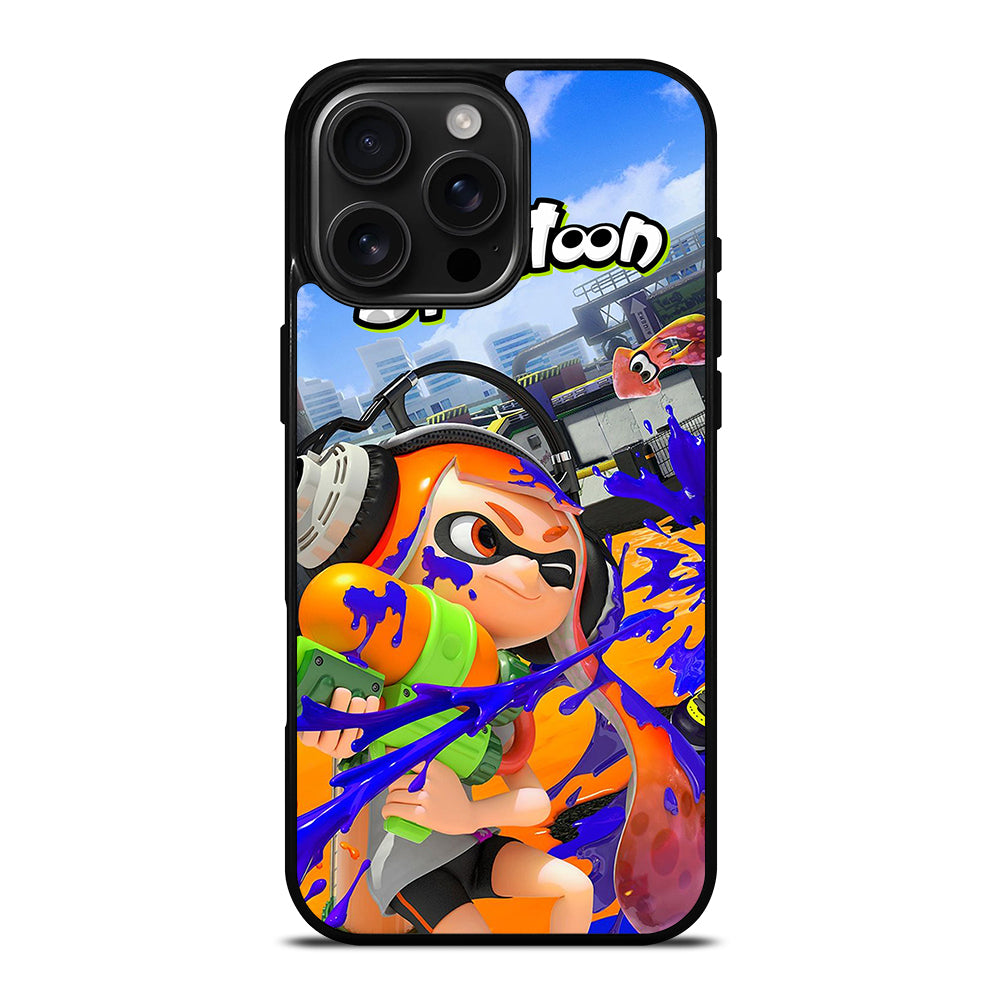 SPLATOON SHOOTER GAME iPhone 16 Pro Max Case Cover