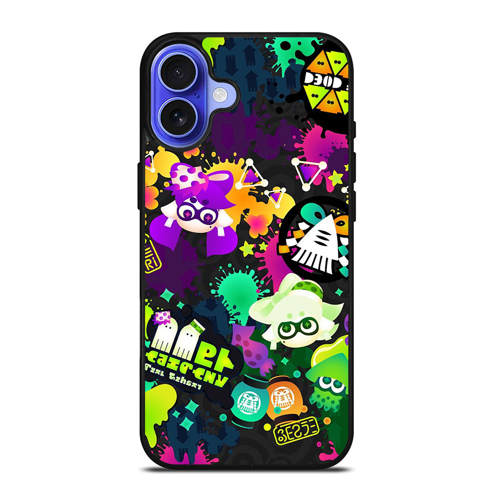 SPLATOON STICKER iPhone 16 Case Cover