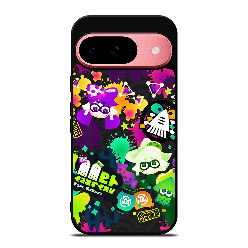 SPLATOON STICKER Google Pixel 9 Case Cover