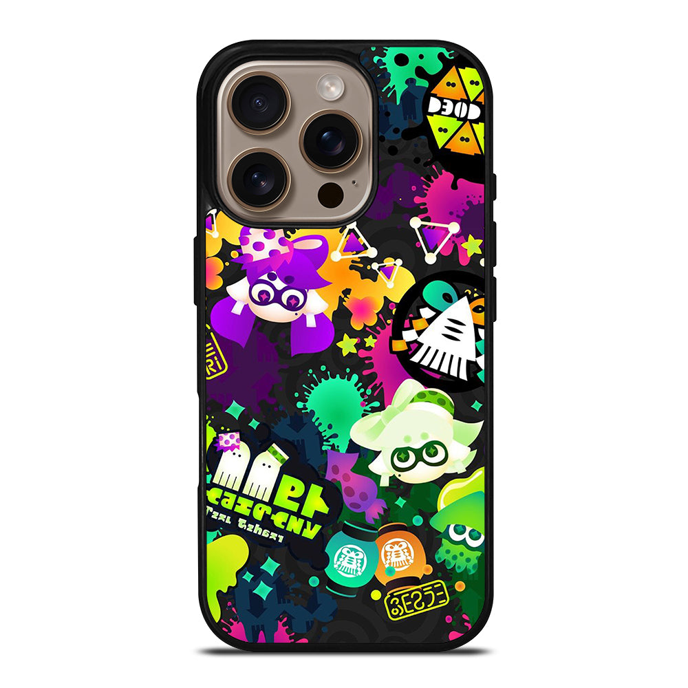 SPLATOON STICKER iPhone 16 Pro Case Cover