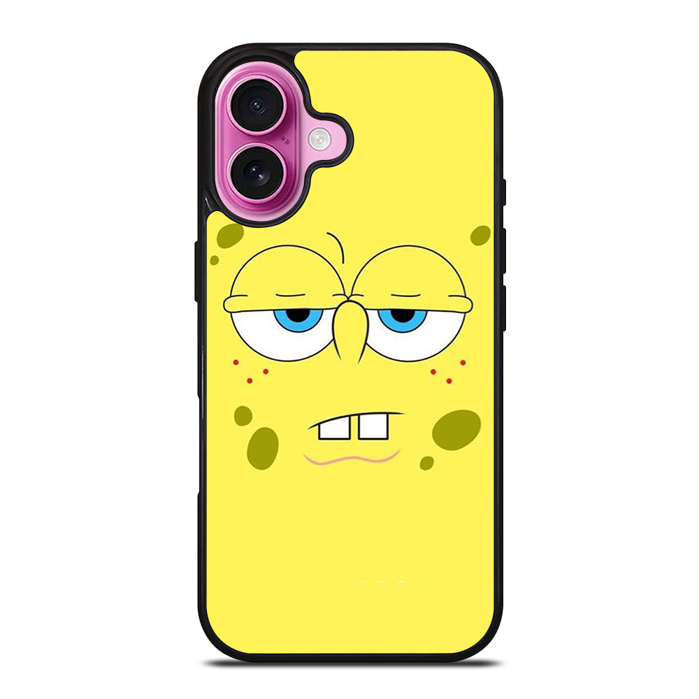 SPONGEBOB SQUAREPANTS YELLOW FACE iPhone 16 Plus Case Cover