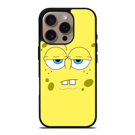 SPONGEBOB SQUAREPANTS YELLOW FACE iPhone 16 Pro Case Cover