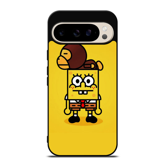 SPONGEBOB X BAPE Google Pixel 9 Pro Case Cover